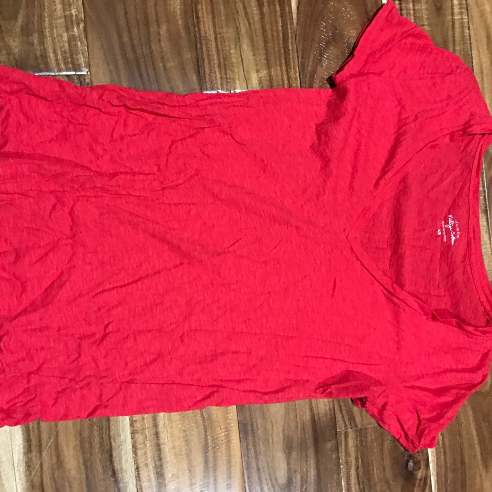 Red J Crew Tshirt